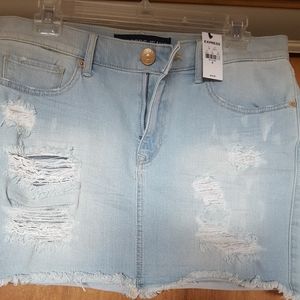 Express Jean skirt